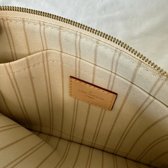 Louis Vuitton Neverfull NM MM Damier Azur - Guaranteed Authentic - Picture 10 of 15